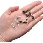 Jdesun 20 Pieces Eyeglass Chain Ends,Adjustable Metal Silver Bead Rubber Ends Connectors for Eye Glasses Holder Necklace Chain Jdesun 20 Pieces Eyeglass Chain Ends,Adjustable Metal Silver Bead Rubber Ends Connectors for Eye Glasses Holder Necklace Chain