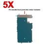 MMOBIEL Pack of 5 LCD Metal Back Plate Replacement Compatible with iPhone 7 with Heat Shieldincl Screwdrivers