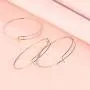 30 Pieces Expandable Bangle Bracelets Adjustable Wire Blank Bangles Metal Bracelets for DIY Jewelry Making (Rose Gold) 30 Pieces Expandable Bangle Bracelets Adjustable Wire Blank Bangles Metal Bracelets for DIY Jewelry Making (Rose Gold)