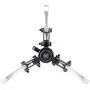Yescom 10 Ton Hydraulic Gear Puller Wheel Bearing Pulling Separator 3 in 1 Pump Oil Tube Drawing Machine w/Case