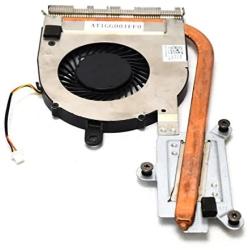 2FW2C Dell Inspiron 14 / 15 5000 Series Laptop UMA Heatsink Fan Assy AT1GG01FF0 CPU Cooling DC5V Fan 5.2CFM .5A FCN DFS541105FC0T with 3Pin 3Wire 2'' Cbl Copper Thermal Management Heat Control WYN50