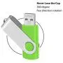 Enfain 256MB USB Flash Drive, 10 Pack, Green Enfain 256MB USB Flash Drive, 10 Pack, Green