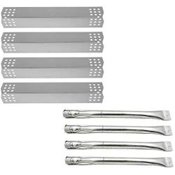 Gloryshine Replacement KIT Burners Tubes, Stainless Steel Heat Plates Tents Shields for Nexgrill 720-0783C, 720-0783E Gas Grill