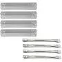 Gloryshine Replacement KIT Burners Tubes, Stainless Steel Heat Plates Tents Shields for Nexgrill 720-0783C, 720-0783E Gas Grill