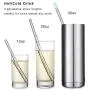 2 Pack Metal Straws Reusable Collapsible Drinking Straw Handy Telescopic Stainless Steel Eco-Friendly Drink Straws,Black/Pink 2 Pack Metal Straws Reusable Collapsible Drinking Straw Handy Telescopic Stainless Steel Eco-Friendly Drink Straws,Black/Pink