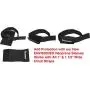 Heavy Duty Cinch Straps with Stainless Steel Metal Buckle, Reusable Durable Hook and Loop, Multipurpose Securing Straps - 6 Pack - 1'' x 30'' Heavy Duty Cinch Straps with Stainless Steel Metal Buckle, Reusable Durable Hook and Loop, Multipurpose Securing Straps - 6 Pack - 1'' x 30''