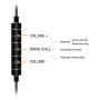 Earphones with Mic Wired Dual Drivers Heavy Bass Metal in-Ear Earbuds Balanced Armature Dynamic Hybrid TIMMKOO Headphones(Black)