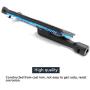 Hongso 16 inch Cast Iron Burner Pipe Tube Set Replacement Parts for Members Mark Y0101XC Y0660LP Y0600LP2 Y0005XC-2 Sams Club, Grand Hall Y0005XC, Y0005XC-1 CISC Gas Grill, Set of 3 (CBI251)