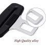 4 PCS Car Seat Belt Clip,Universal Seat Belt Buckle Auto Metal Seat Belts Clip (Black-2pcs) 4 PCS Car Seat Belt Clip,Universal Seat Belt Buckle Auto Metal Seat Belts Clip (Black-2pcs)