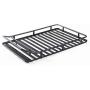 AKDSteel Model Car Parts, Professional Roof Rack Luggage Carrier with 6 LED Light for 1/10 RC Crawler for D90 for Axial Scx10 for RC Cars Toy Parts