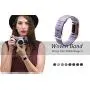 hooroor Canvas Woven Band Compatible for Fitbit Charge 4 / Charge 3 Bands and Charge 3 SE Band, Soft Breathable Fabric Cloth Replacement Wristbands Sports Accessories Small Large for Women Men