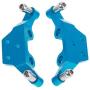 LoveinDIY 2-Pack Aluminum Shock Hoops Parts Front & Rear Tower for 1/28 Wltoys P929 P939 K979 K989 K999 K969 RC Car DIY Upgrade Parts