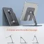 Ipad Stand Aluminum Metal Tablet Holder for Desk Angle Height Adjustable Ipad Holder for IPad Pro 9.7, 10.5, 12.9 Air Mini 4 3 2, Kindle, Nexus,Tablet Stand Gray Ipad Stand Aluminum Metal Tablet Holder for Desk Angle Height Adjustable Ipad Holder for IPad Pro 9.7, 10.5, 12.9 Air Mini 4 3 2, Kindle, Nexus,Tablet Stand Gray