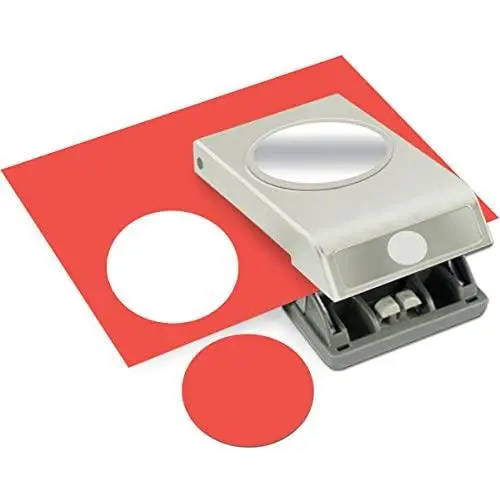 EK Tools Circle Paper Punch, 2.5-Inch, New Package EK Tools Circle Paper Punch, 2.5-Inch, New Package