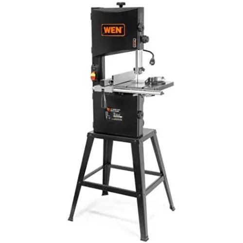 WEN 3962 Two-Speed Band Saw with Stand and Worklight, 10''
