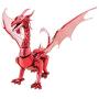 Fascinations Metal Earth ICONX Red Dragon 3D Metal Model Kit