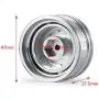 SHYOSUCCE 2PCS Metal Front Wheel Rim Hub 1/14 RC Car Wheel Hub for RC Tamiya 56327 Tractor Truck SHYOSUCCE 2PCS Metal Front Wheel Rim Hub 1/14 RC Car Wheel Hub for RC Tamiya 56327 Tractor Truck