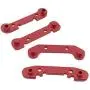 F Fityle 4pcs Upgrade Metal Reinforced Swing Arm RC Car Model Replace Set for 1:14 Wltoys 144001 - Red F Fityle 4pcs Upgrade Metal Reinforced Swing Arm RC Car Model Replace Set for 1:14 Wltoys 144001 - Red
