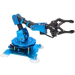 xArm 1S Robotic Arm 6DOF Full Metal Programmable Arm with Feedback of Servo Parameter, Wireless/Wired Mouse Control, Mobile Phone Programming