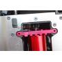 Losi 1:10 Baja Rey / Rock Rey Upgrade Parts Aluminum Motor Mount Plate with Heat Sink Fins - 1Pc Set Green