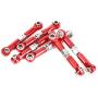 Demeras Metal Pull Rod 6pcs Metal Front Rear Steering Linkage Rods Remote Control Car Accessory for Wltoys 1/18 A959 Rc Car