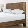 Zinus Tonja Platform Bed / Mattress Foundation / No Box Spring Required / Brown, King Zinus Tonja Platform Bed / Mattress Foundation / No Box Spring Required / Brown, King