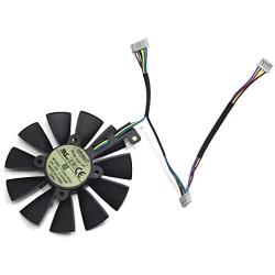 inRobert 87mm T129215SU Graphics Card Cooling Fan for ASUS Strix GTX980Ti/R9390/RX480/RX580 Video Card Cooler (Fan-A)