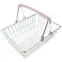 Kekailu Children Toys, Children Miniature Metal Supermarket Shopping Basket Pretend Role Play Toy Gift, Red Kekailu Children Toys, Children Miniature Metal Supermarket Shopping Basket Pretend Role Play Toy Gift, Red