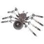 Haoun 3D Metal Puzzle for Teens and Adults, DIY Assembly Insect Model Stainless Steel Model Kit Jigsaw Puzzle Brain Teaser Mechanical Educational Toy, Desk Ornament -Spider Haoun 3D Metal Puzzle for Teens and Adults, DIY Assembly Insect Model Stainless Steel Model Kit Jigsaw Puzzle Brain Teaser Mechanical Educational Toy, Desk Ornament -Spider