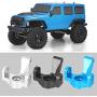 Keen so 2PCS RC Steering Cup, Aluminium Alloy RC Accessory for RGT 136100 1/10 RC Crawler Upgrade Parts
