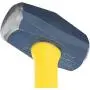 Estwing Sure Strike Drilling/Crack Hammer - 3-Pound Sledge with Fiberglass Handle & No-Slip Cushion Grip - MRF3LB
