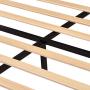 Allewie Queen Size Platform Bed Frame with Fabric Upholstered Headboard and Wooden Slats, Fully Upholstered Mattress Foundation / Strong Wooden Slats Support / Box Spring Optional / Easy Assembly