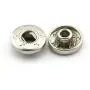 60 Sets 10mm Metal Snap Fasteners Press Stud Rounded Sewing Rivet Buttons Clothing Leather Craft DIY Poppers Silver 60 Sets 10mm Metal Snap Fasteners Press Stud Rounded Sewing Rivet Buttons Clothing Leather Craft DIY Poppers Silver