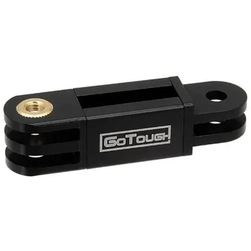 GoTough 45mm Black Extender Arm – Metal Straight Extension Arm Compatible with GoPro HERO3, HERO3+, HERO4, HERO5, HERO6, HERO7 2-Prong Mounting System - by Fotodiox Pro GoTough 45mm Black Extender Arm – Metal Straight Extension Arm Compatible with GoPro HERO3, HERO3+, HERO4, HERO5, HERO6, HERO7 2-Prong Mounting System - by Fotodiox Pro