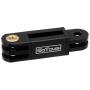 GoTough 45mm Black Extender Arm – Metal Straight Extension Arm Compatible with GoPro HERO3, HERO3+, HERO4, HERO5, HERO6, HERO7 2-Prong Mounting System - by Fotodiox Pro