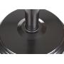 Amazon Basics Outdoor Patio Heater with Wheels, Propane 46,000 BTU, Commercial & Residential - Charcoal Gray