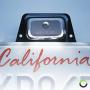LED License Plate Trailer Light [Bracket Mount] [DOT FMVSS 108] [SAE L] [Gray-Finish] [Waterproof] [12V DC] License Tag Lights for UTV ATV Trailer Truck RV Boat