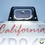 LED License Plate Trailer Light [Bracket Mount] [DOT FMVSS 108] [SAE L] [Gray-Finish] [Waterproof] [12V DC] License Tag Lights for UTV ATV Trailer Truck RV Boat