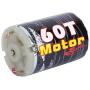 Drfeify 1/10 Brush Motor, Metal 540 Brushed Motor 1/10 RC Car Boat Model Spare Part Accessory( 60T)