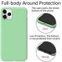 ESTPEAK Liquid Silicone Magnetic Case Compatible with iPhone 11 Pro 2019, [Built-in Metal Plate] Full Body Gel Rubber Soft Shockproof Drop Protective Cover Compatible with iPhone 11 Pro 5.8''