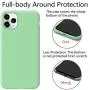 ESTPEAK Liquid Silicone Magnetic Case Compatible with iPhone 11 Pro 2019, [Built-in Metal Plate] Full Body Gel Rubber Soft Shockproof Drop Protective Cover Compatible with iPhone 11 Pro 5.8''