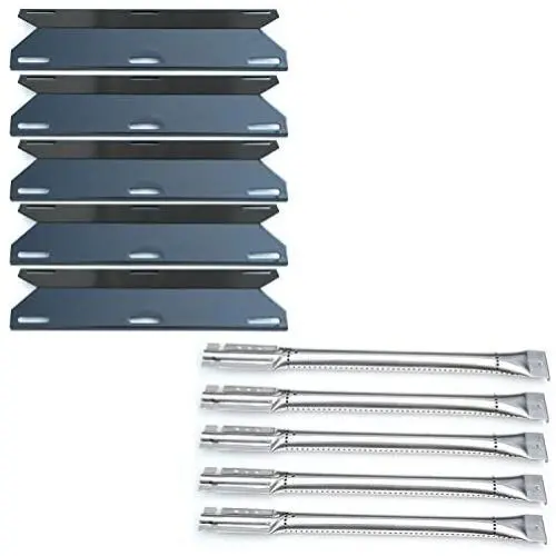 Direct Store Parts Kit DG182 Replacement for Charmglow 720-0396,720-0578 Gas Grill Burner,Crossover Tube,Heat Plate