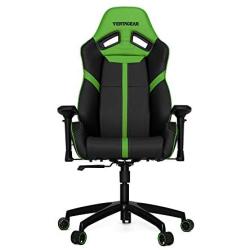 VERTAGEAR Gaming Chair Racing Seat, S-Line Large SL5000 BIFMA Cert, Black/Green