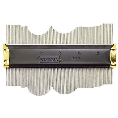 GENERAL TOOLS, 837, CONTOUR GAGE, 6-Inch