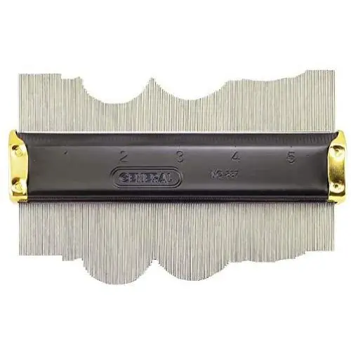 GENERAL TOOLS, 837, CONTOUR GAGE, 6-Inch