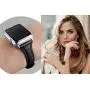 Secbolt 44mm Case Compatible Apple Watch SE Series 4/5/6 with Built in Tempered Glass Screen Protector- All Around Protective Case for Apple Watch SE Series 4/5/6 44mm (Clear)
