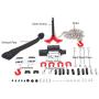 YU-NIYUT RC Car Decoration Parts Exhaust Pipe Winch Lampshade Kit for A.x.i.a.l SCX10 D90 H.s.p RC Vehicle Modification Fun for Adults and Kids