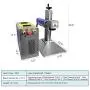 50Watt Fiber Laser Engraving Machine, Max Raycus Fiber Laser Engraver for Metal, Jewerly, Carbon Steel and Nonmetal Etching, Rotary included MCWlaser 50Watt Fiber Laser Engraving Machine, Max Raycus Fiber Laser Engraver for Metal, Jewerly, Carbon Steel and Nonmetal Etching, Rotary included MCWlaser