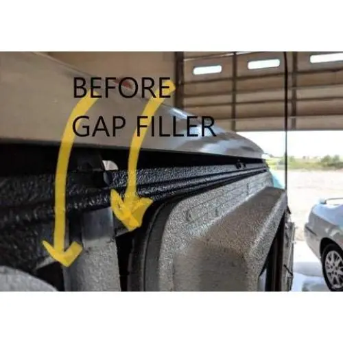 Humvee Door Gap Filler - 4 Pack - Hard OR Soft Doors - M998 HMMWV H1 Humvee Door Gap Filler - 4 Pack - Hard OR Soft Doors - M998 HMMWV H1