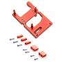 YU-NIYUT Aluminum Alloy Servo Fixed Mount Bracket for WPL C24 C14 B16 B36 1/16 RC Car MN D90 99s Upgrade Metal Spare Parts Practical, Durable and Easy to Install